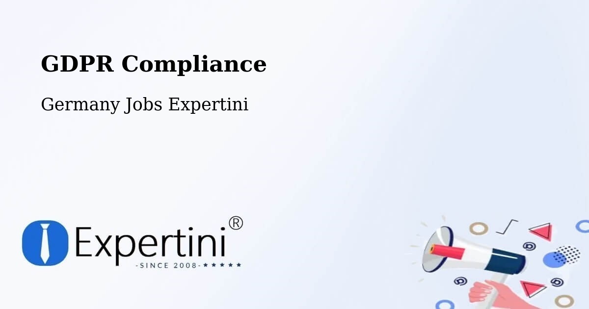 EU GDPR Compliance Statement – Fellbach - Germany Jobs Expertini