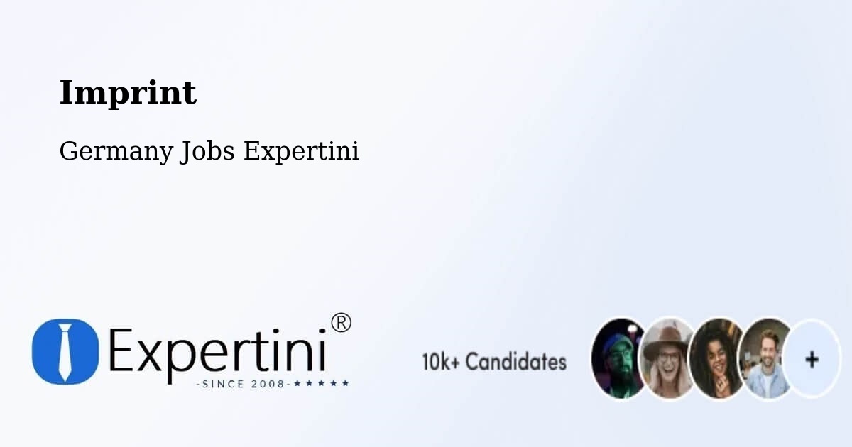Imprint – Fellbach - Germany Jobs Expertini